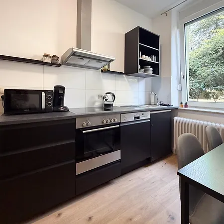 Appartement Frida Freundliche 37 Qm 4 Einzelbetten In Essen-frohnhausen *